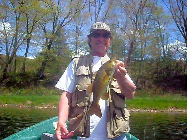 Smallmouth Bass fishing on the Delaware River