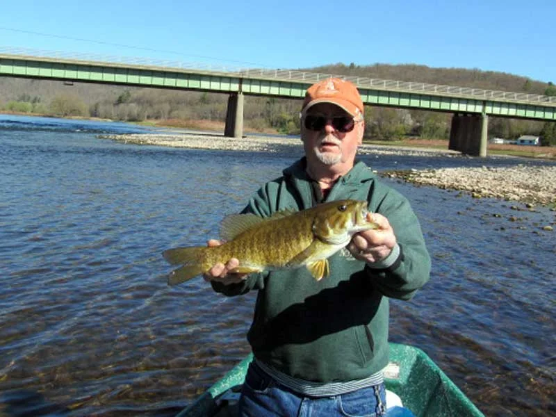 Smallmouth Bass fishing on the Delaware River