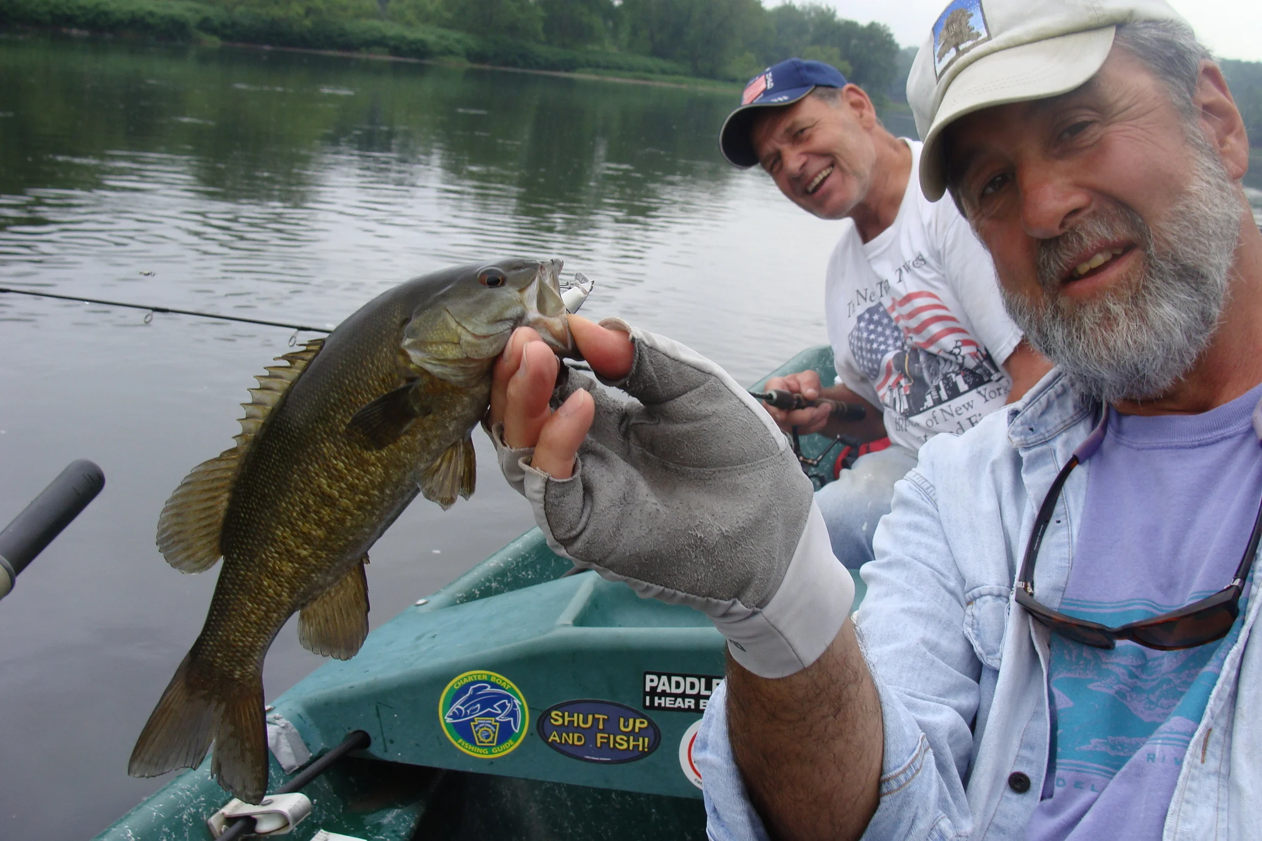 5/26.15 Tony strikes with a nice smallie!