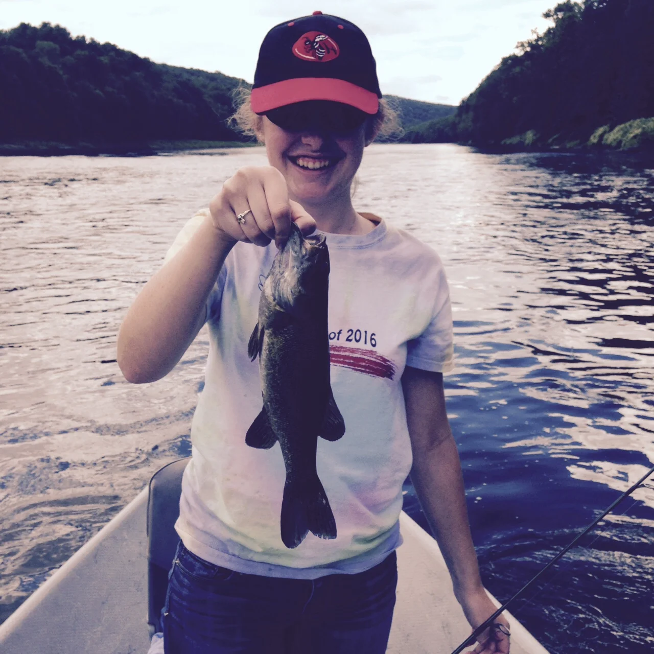 A nice Bass for a new Delaware river angler!