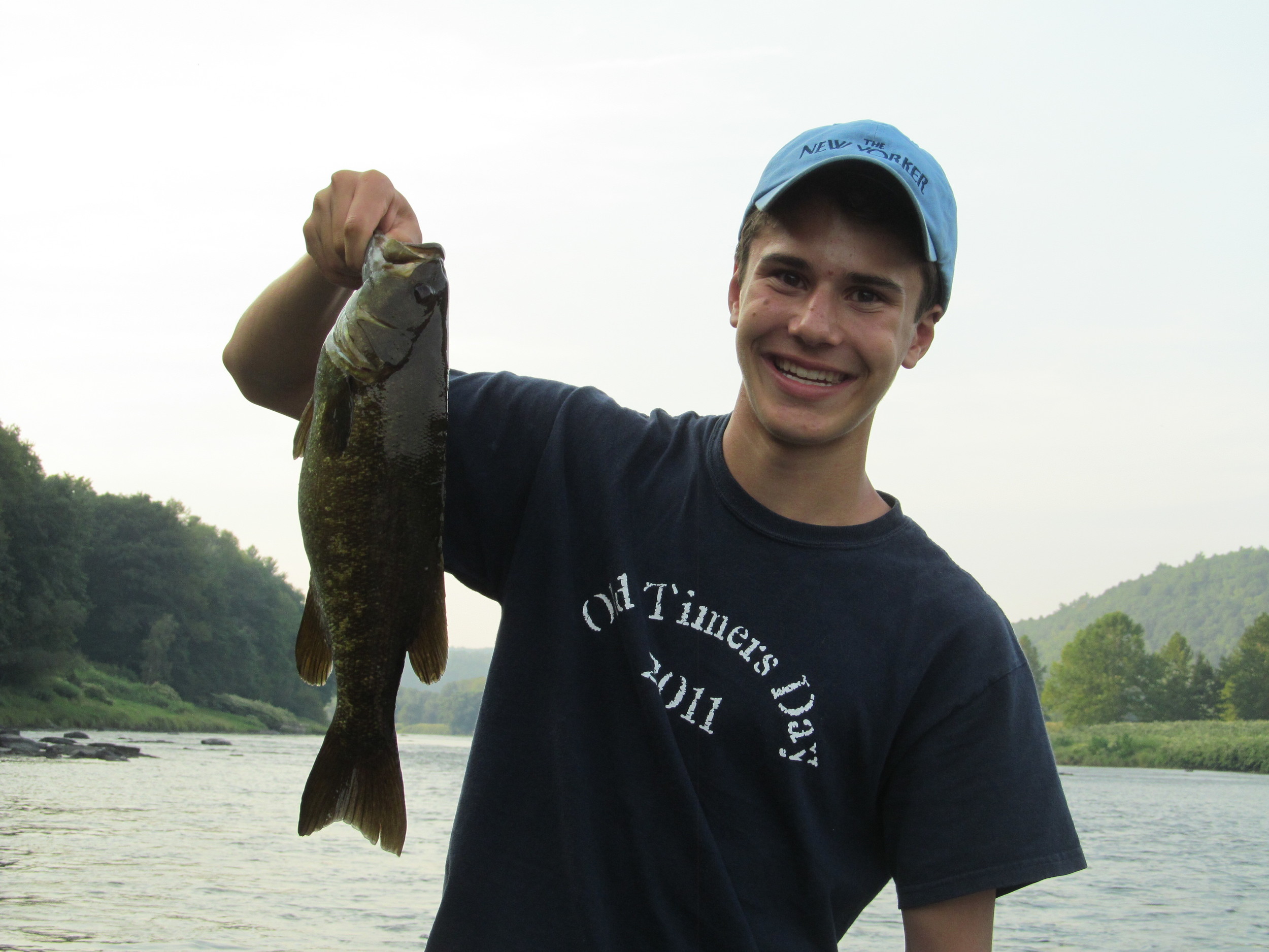 9/2/15Paul S. With another nice Smallmouth!