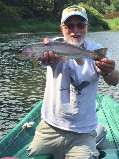 09/19/15Peter with a 19" Wild Rainbow!