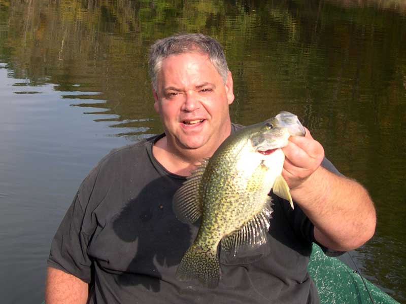 Big Kevin with a Big 15" Crappie