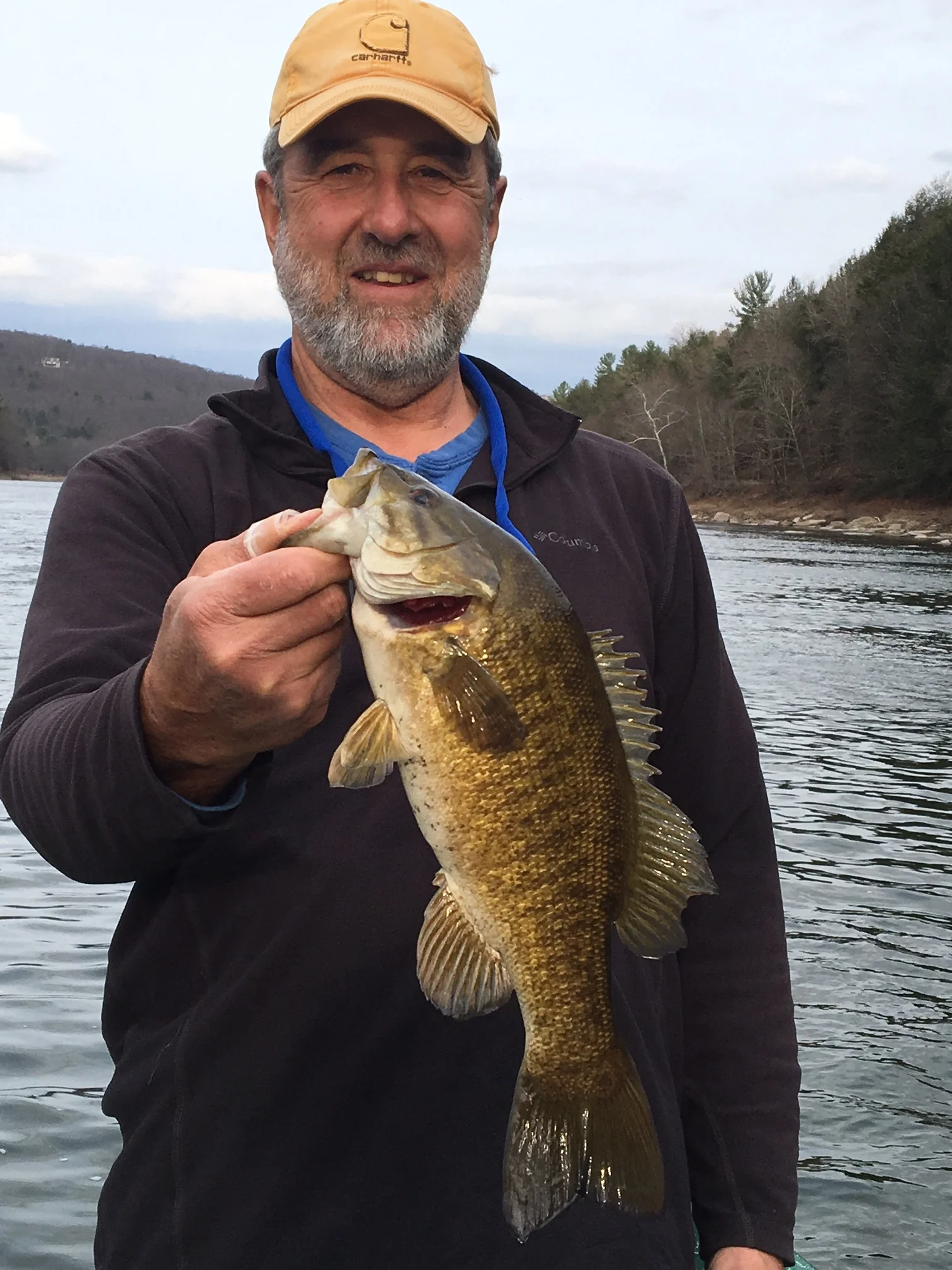 3/31/16 Another healthy spring Smallmouth.