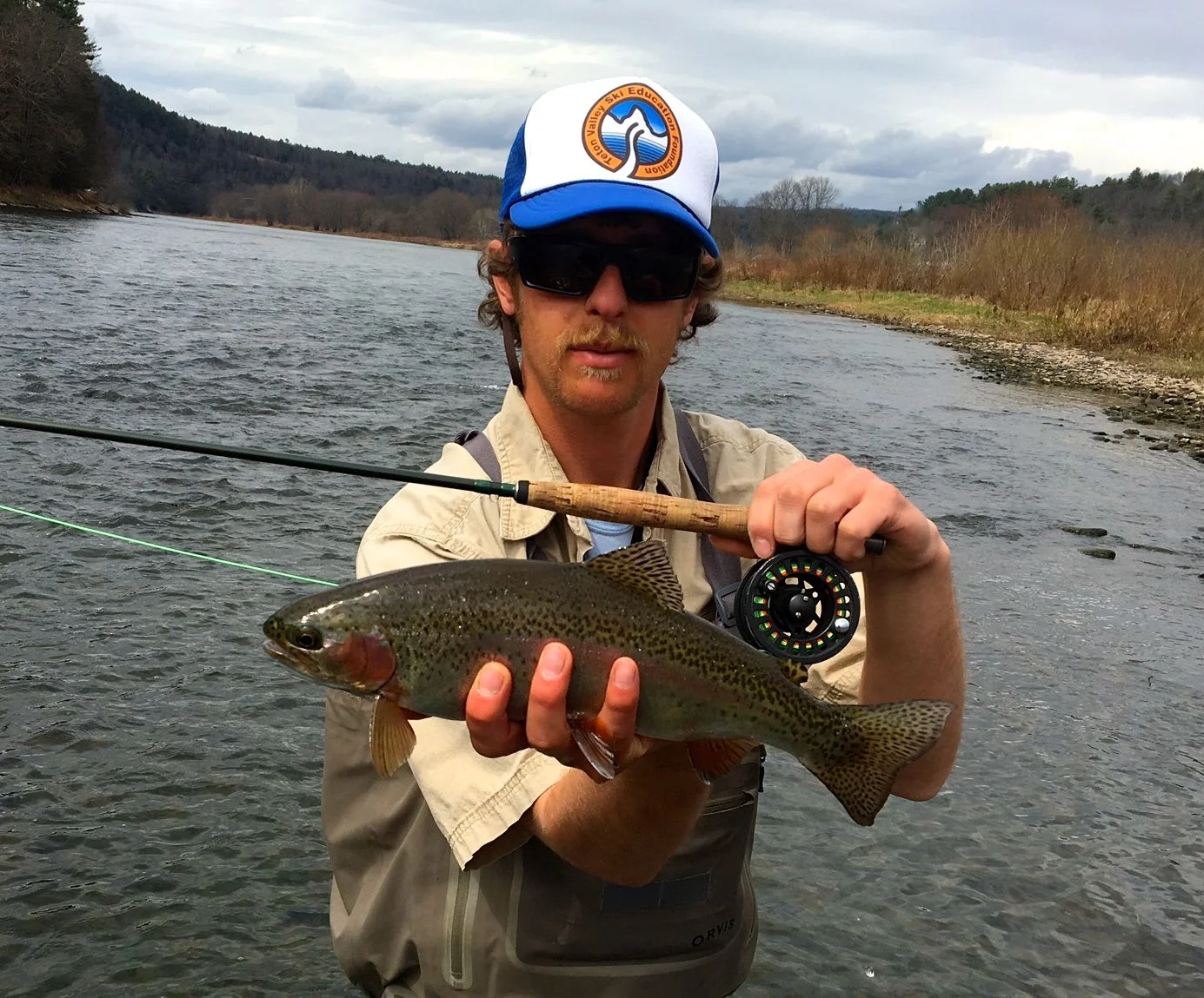 4/1/16 Healthy and Fat spring Rainbow Trout.