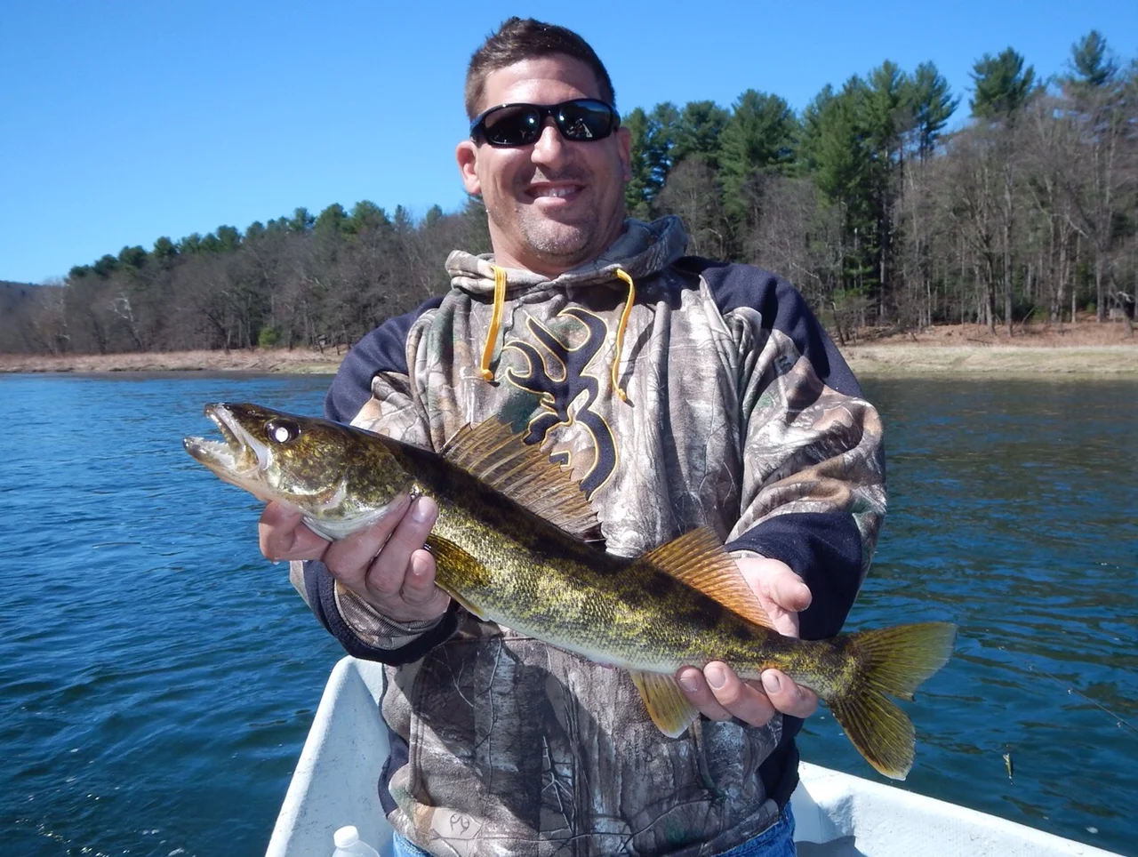 4/17/16 Frank M. Slams his first Walleye ever!