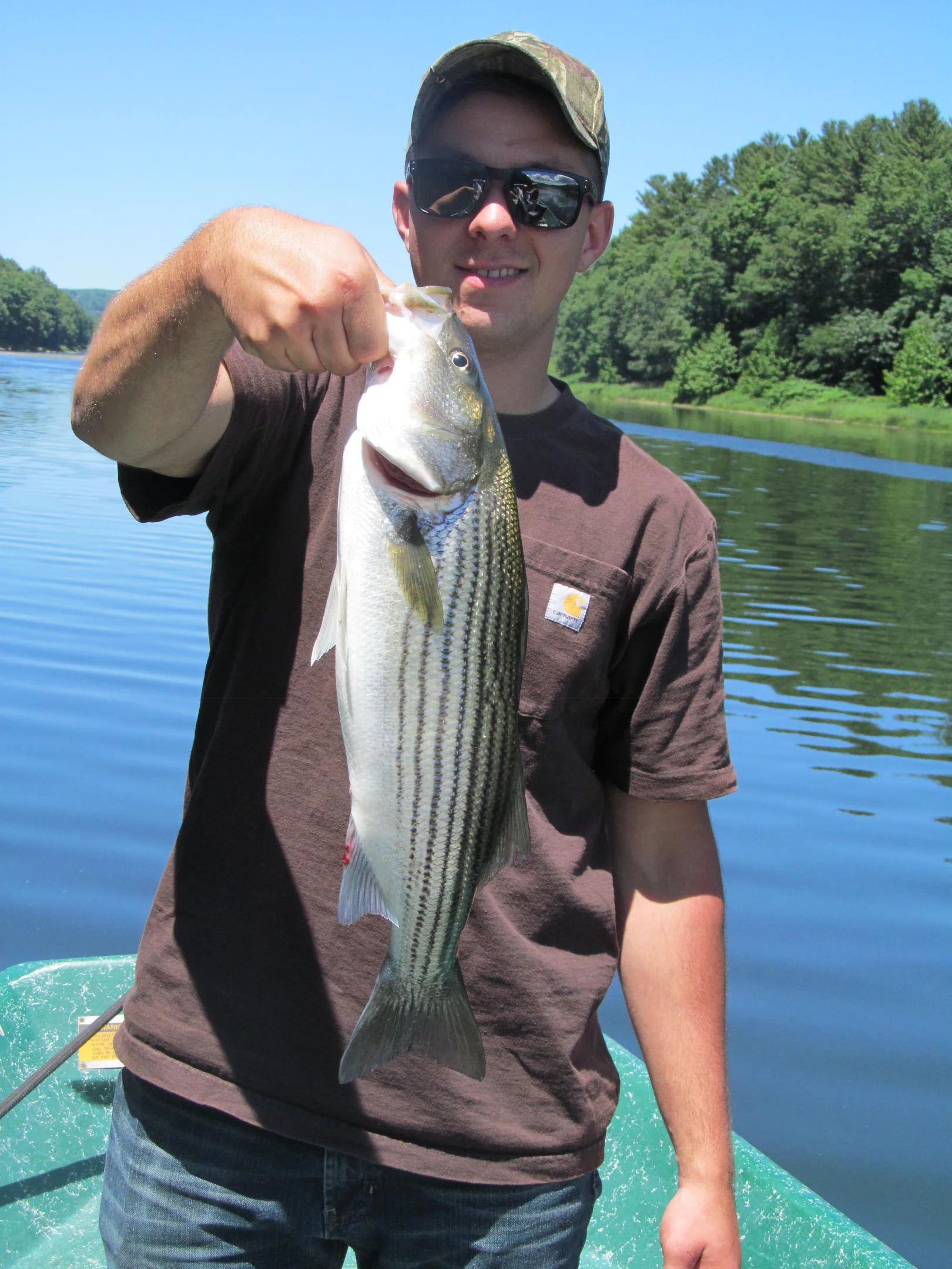First Striped Bass of the Season!