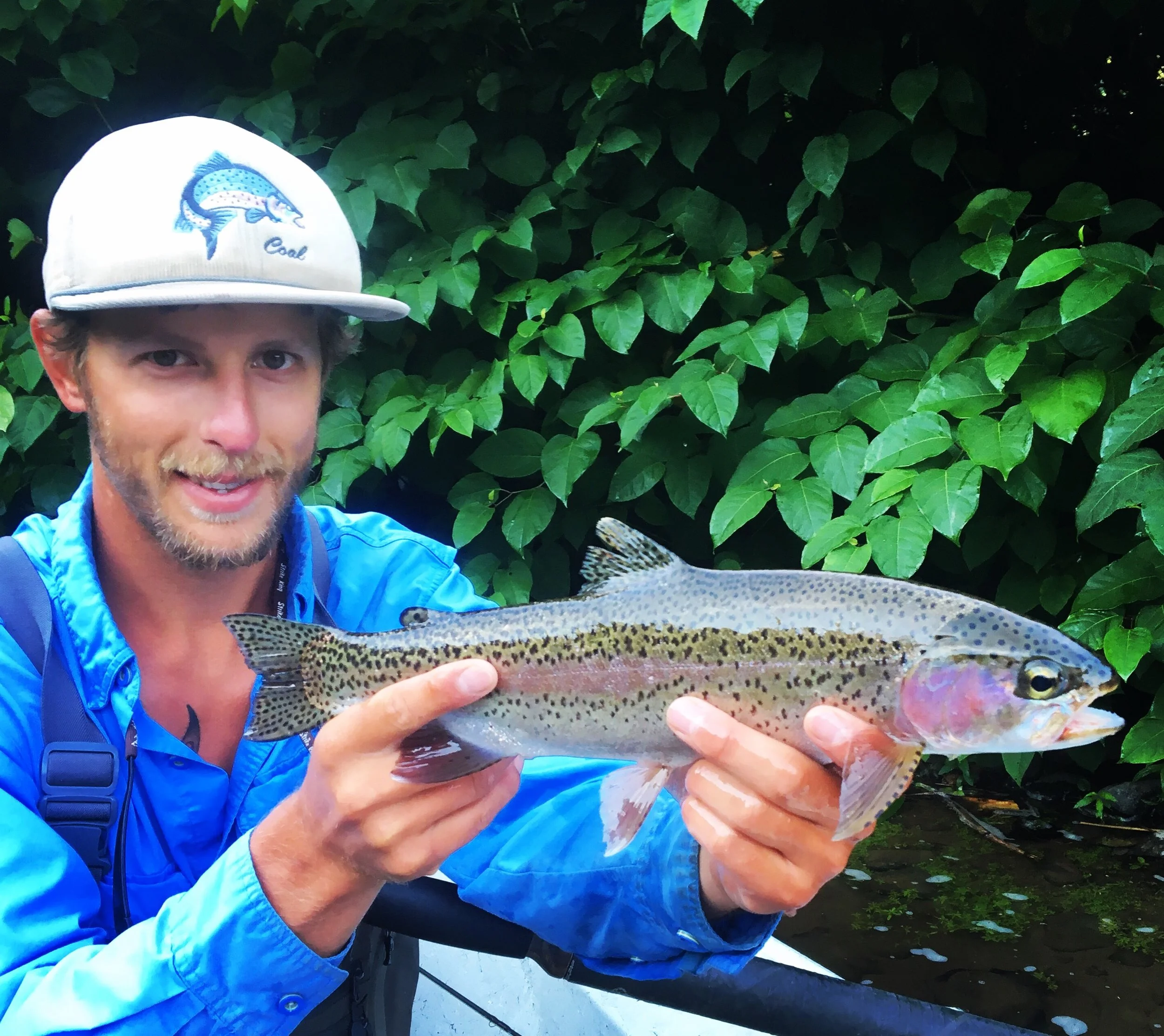Summer trout fishing remained consistently good.
