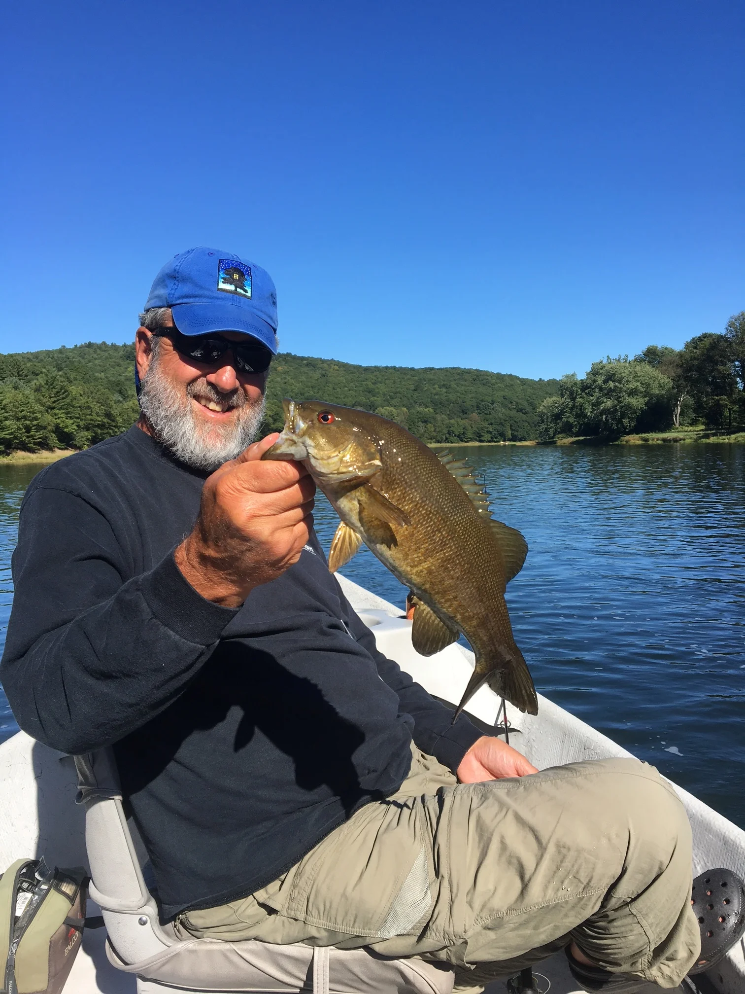 Another nice Smallmouth on a cool late summer day.