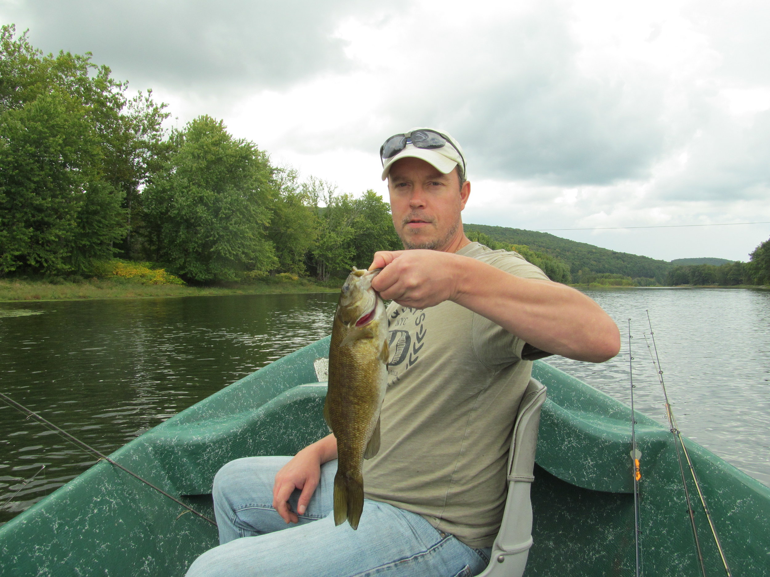 Doug J. with a nice Smallmouth