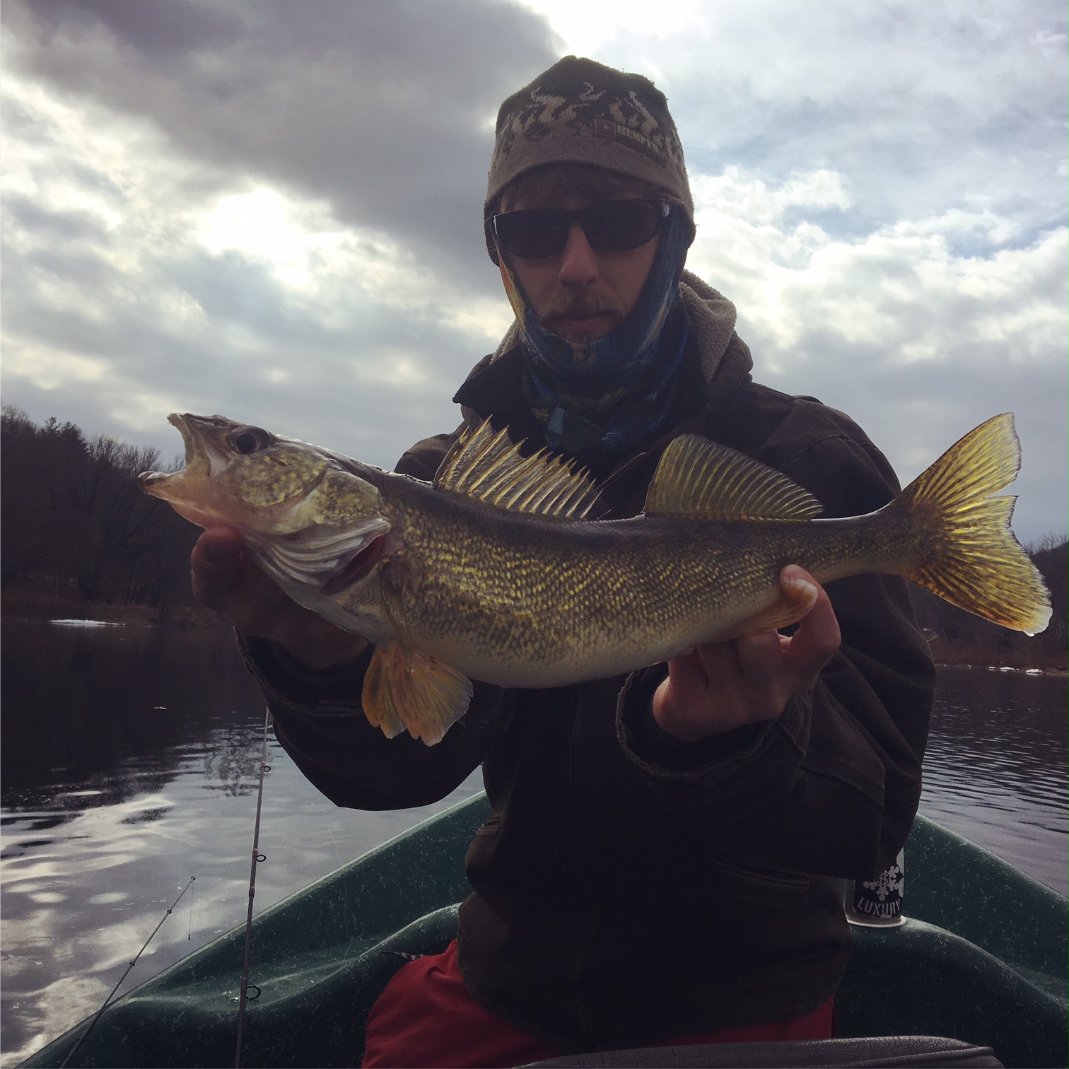 2/8/17 One of two keeper Walleye caught.