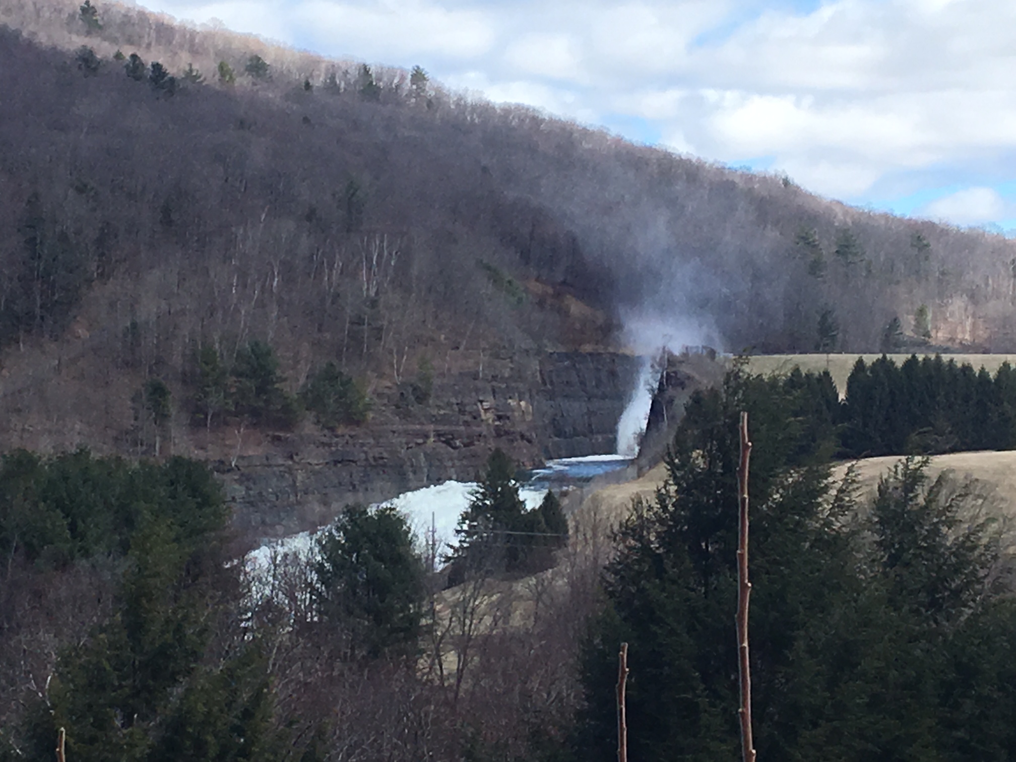Cannonsville Reservoir Spillway