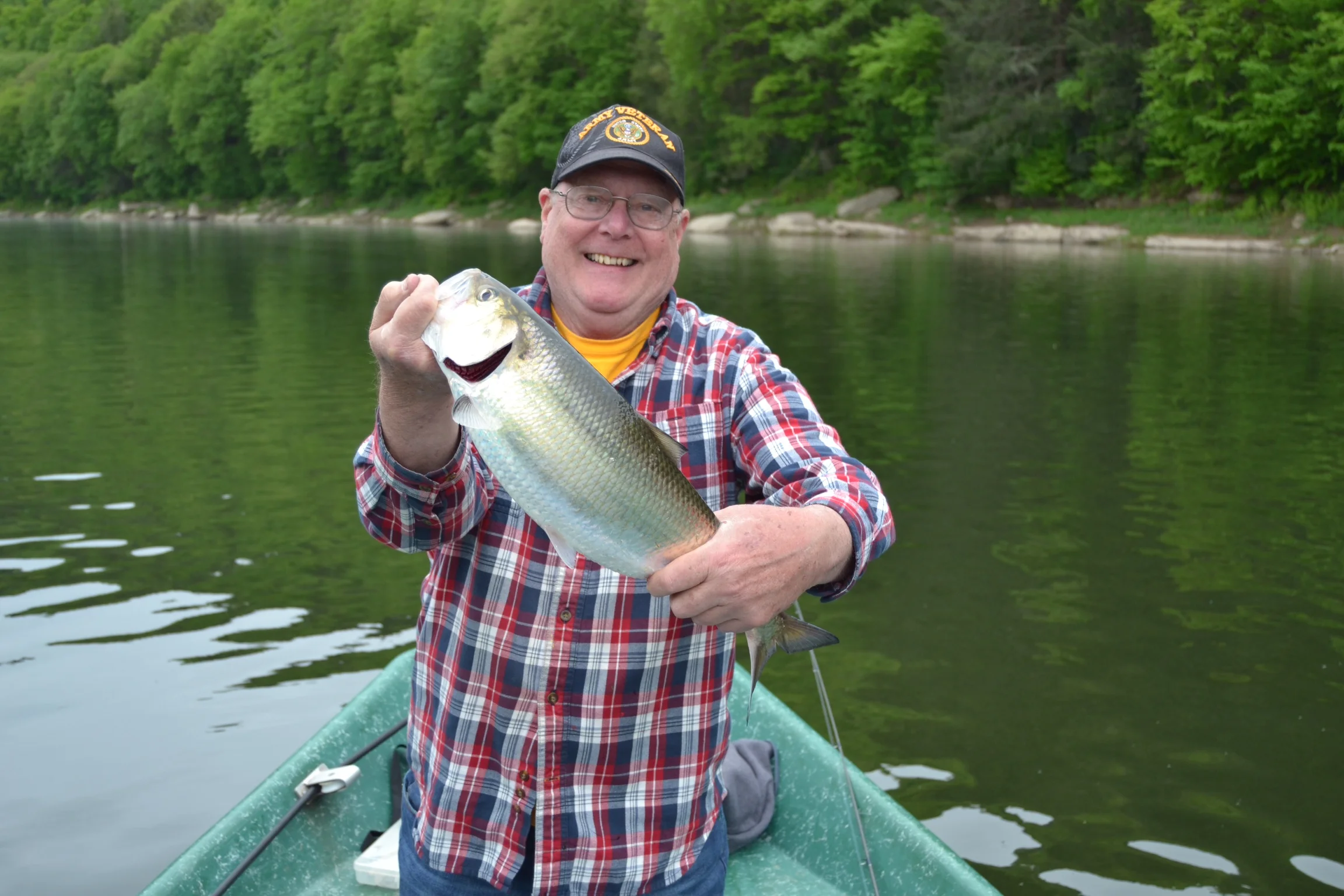 Ron with another Shad!