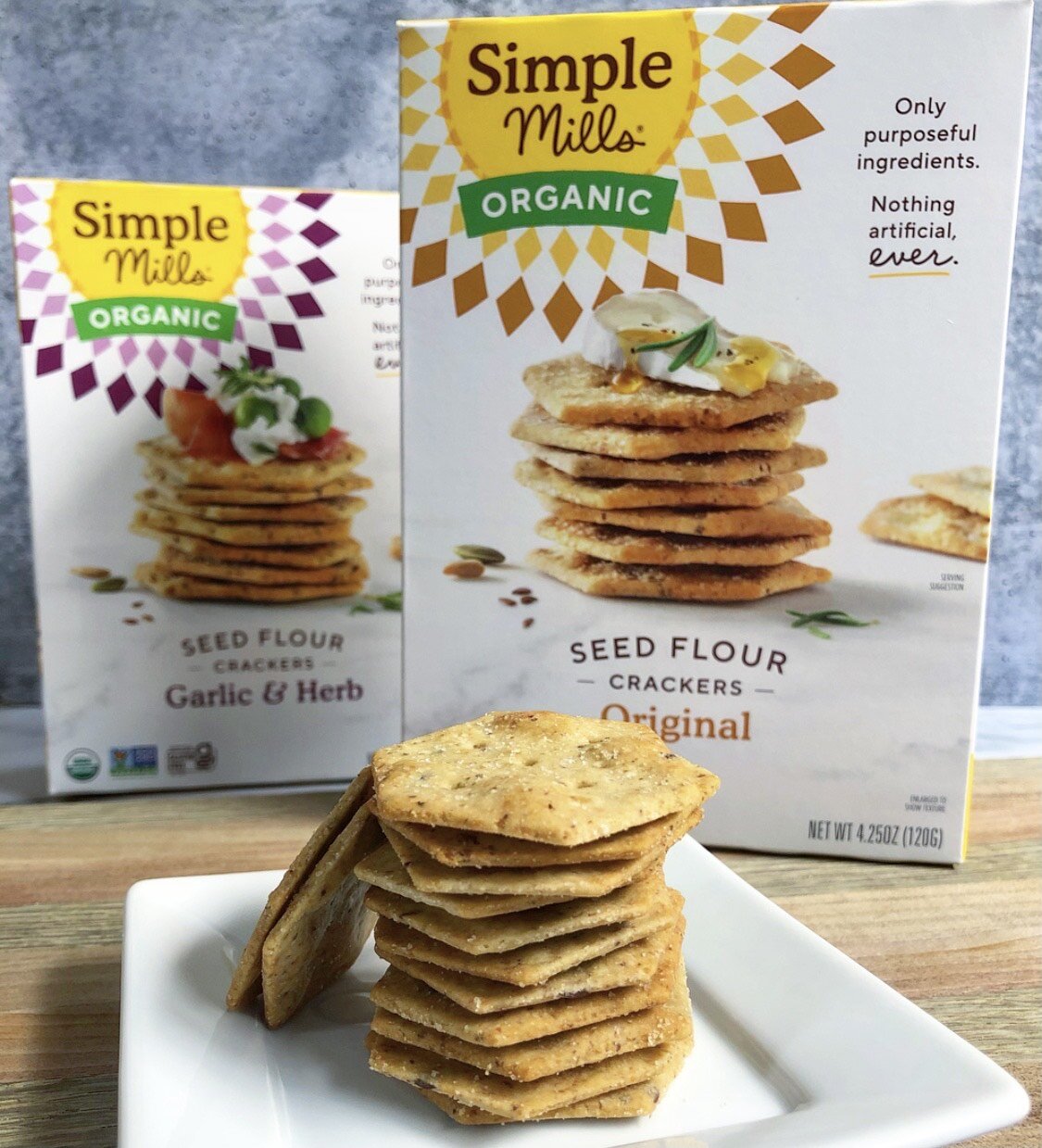 Simple with Simple Mills Crackers  