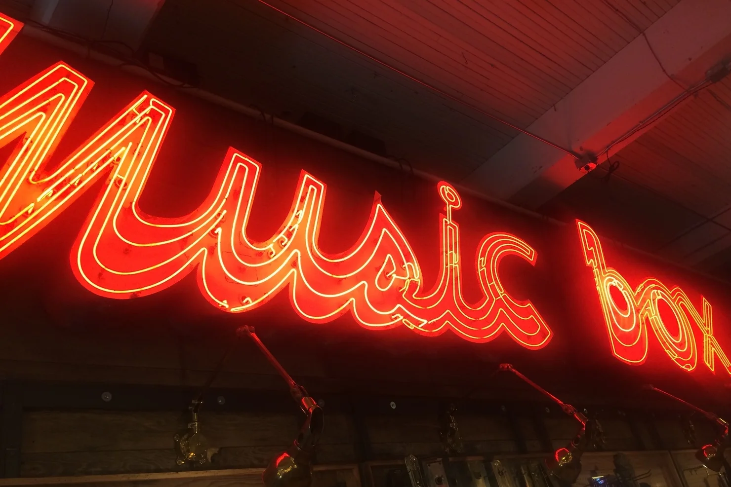 Restored Theater Sign by artist Atlas Zirconium