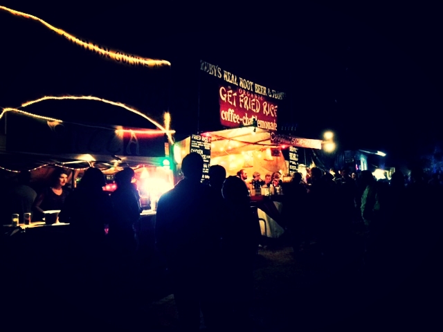 Food cart promenade What The Festival! 2015