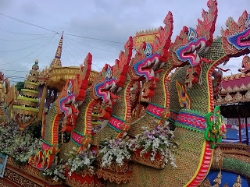 Sacred Boat and Altar Festival Koh Samui Thailand 2013