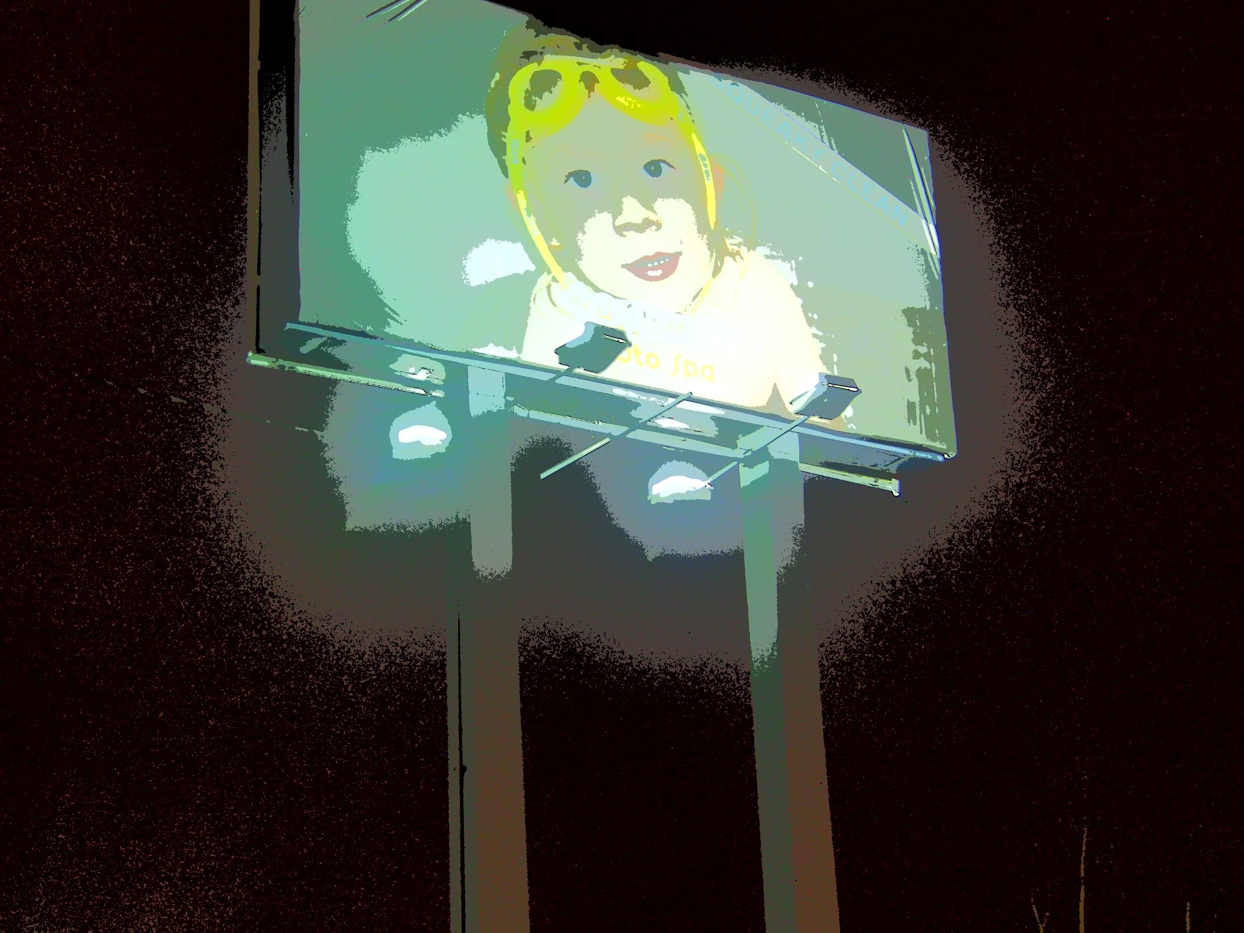 Disturbing Baby for Carwash Ad 2019