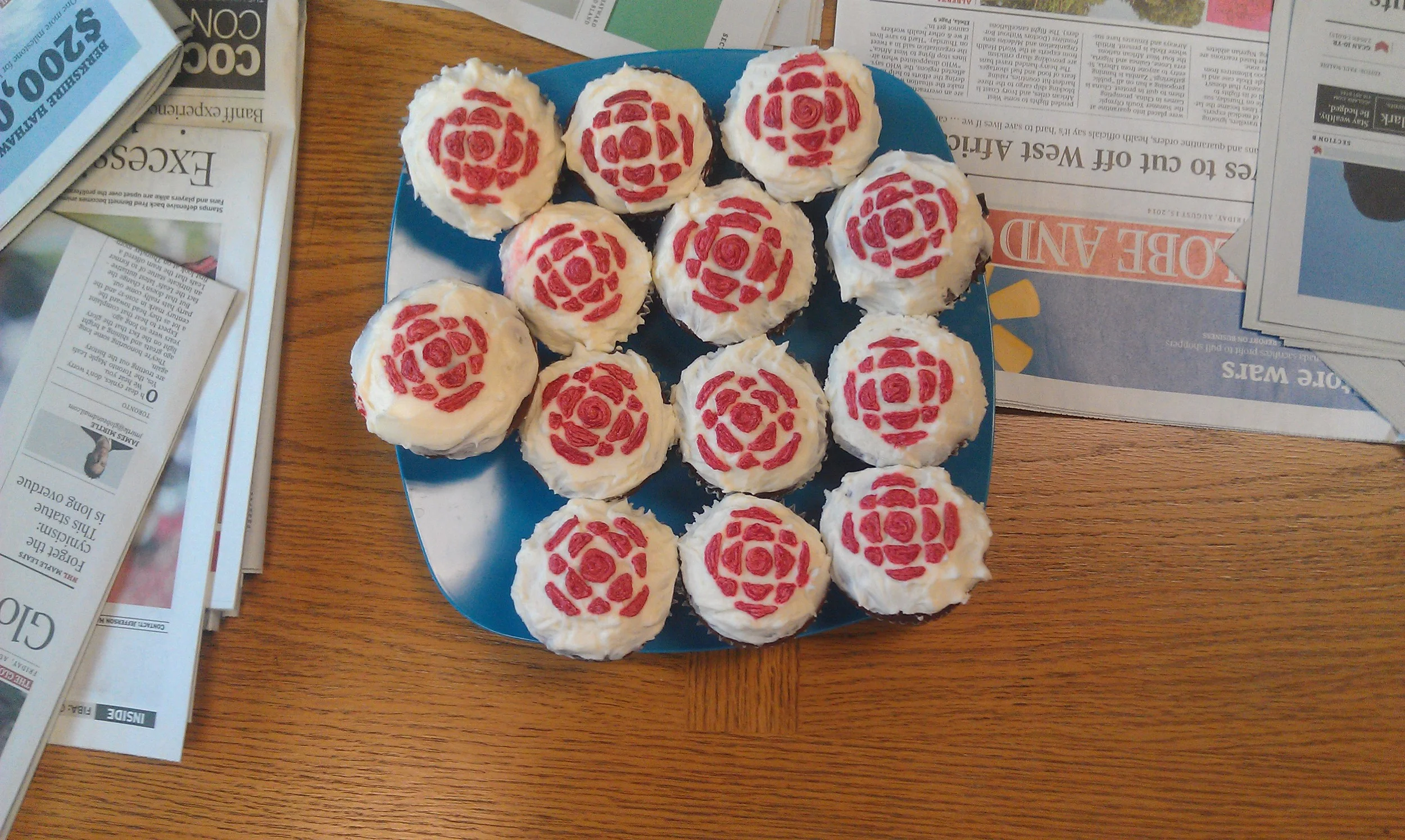 Some farewell cupcakes!