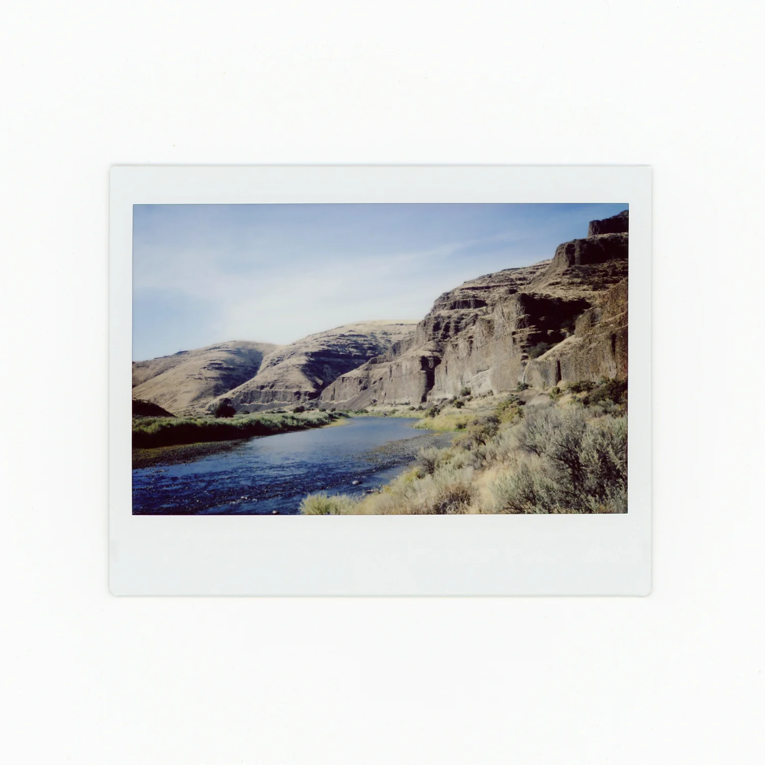 “Pinnacles Train, Cottonwood Canyon” September 2018. Wasco, OR