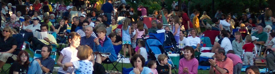 CHIRP is a series of free Tues.& Thurs. night summer concerts in Ballard Park. Concerts are open to public. located in the heart of Ridgefield. CHIRP's mission is to present music that would not normally have a venue in our area, thus performers who play for us are subject to a radius/no. of days restriction. It is totally funded by individual and foundation donations as well as contributions from local businesses. It is co-sponsored by the town of Ridgefield, Connecticut through its Parks & Rec. Dep't. and The Ridgefield Press. Concerts regularly begin at 7 p.m. See official website for event schedule: http://www.chirpct.org
