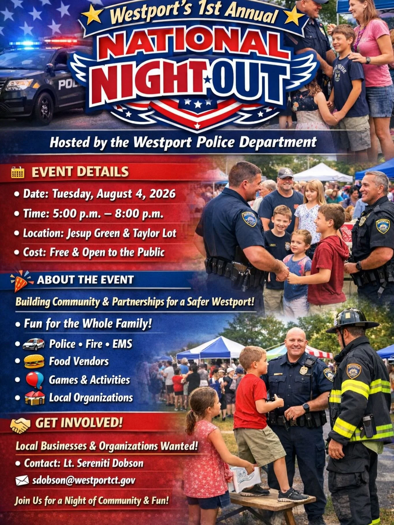 Westport's 1st Annual National Night Out