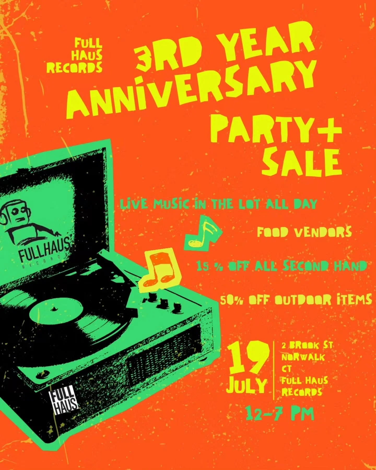 Full Haus 3rd Anniversary Party 