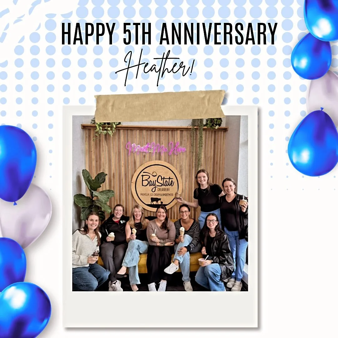 Happy 5th anniversary to the one who keeps the chaos coordinated and the whole office moving! ❤️ You are truly the backbone of our team, and we couldn&rsquo;t do it without you. So grateful for everything you do! Here&rsquo;s to many more! 🥂✨