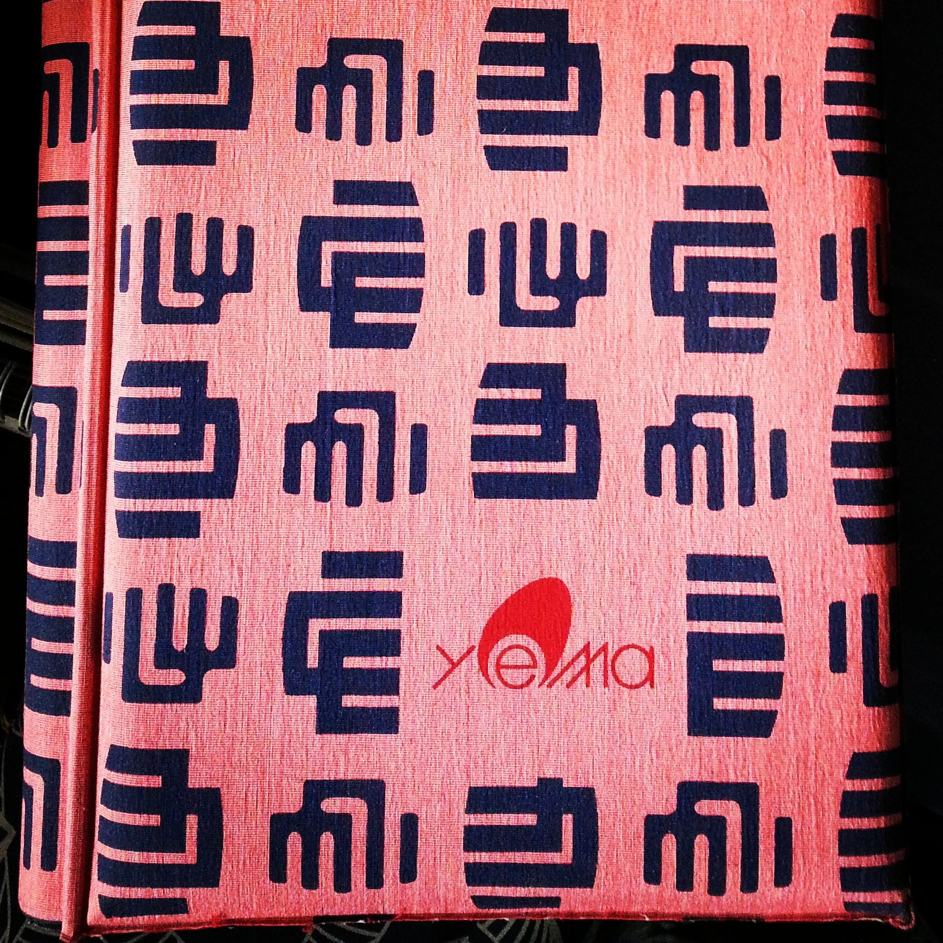 Fabric covered book