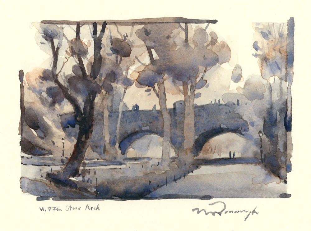 "The West 77th Stone Arch: North"