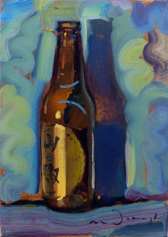  9 x 12 in.  Oil on canvas.   $125  