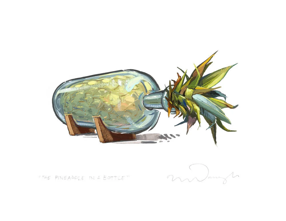 The Pineapple in a Bottle