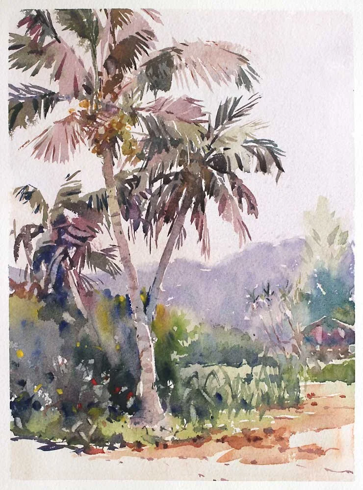 "Pink Palms" Moloa'a, Kauai