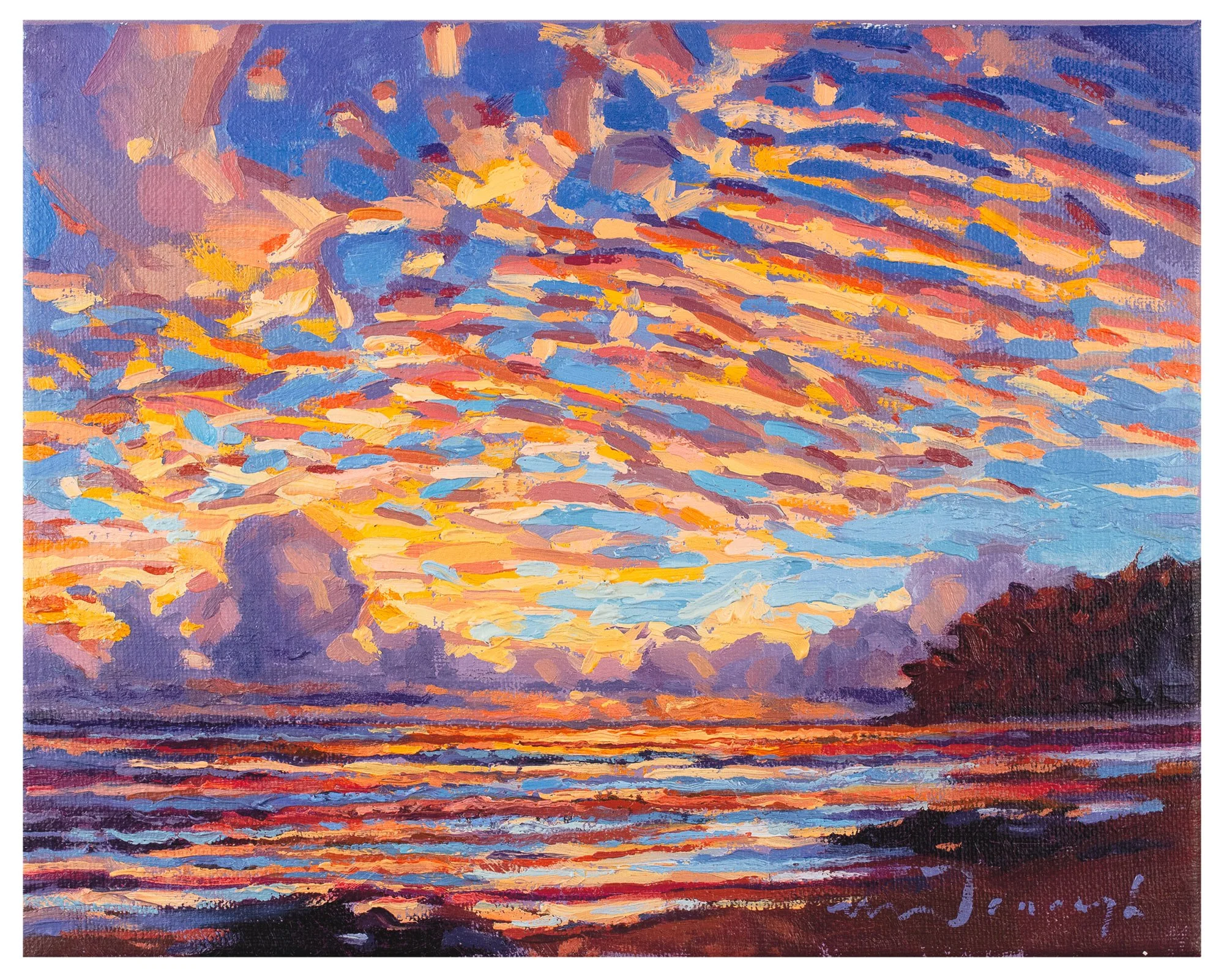 "Van Gogh Sky" (Moloa'a Sunrise IV)