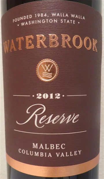 Waterbrook Malbec