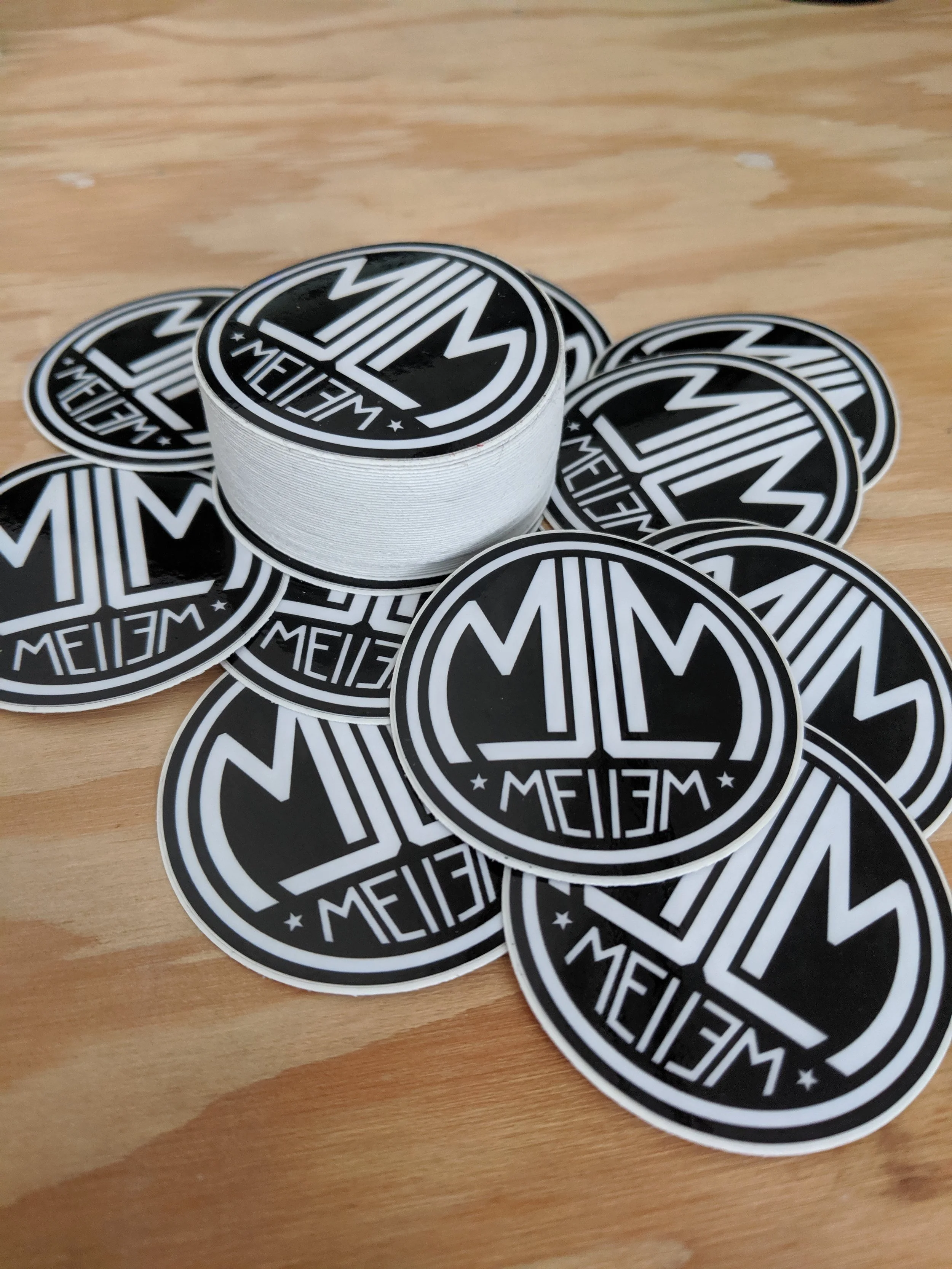 Monogram Sticker