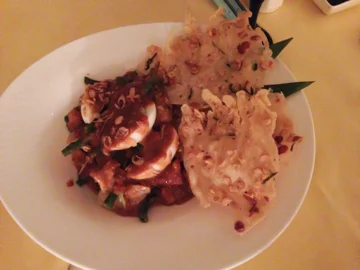 One of my first meals in Indonesia