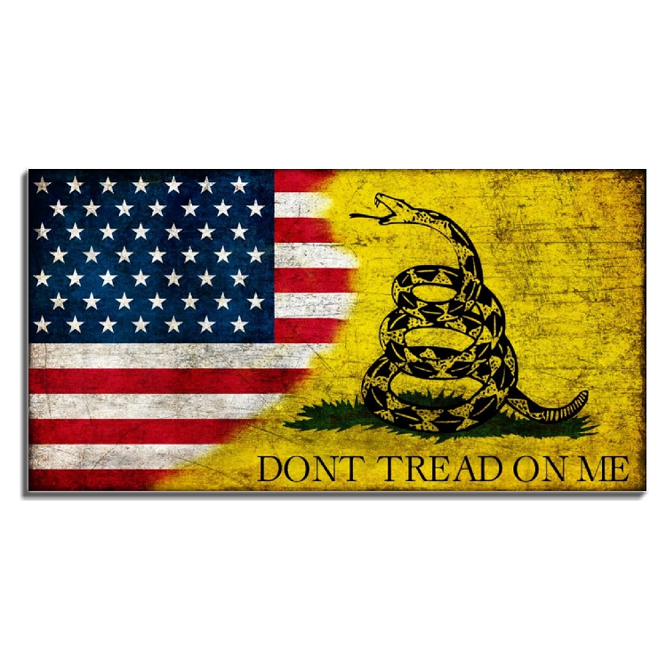 Don't Tread On Me Flag — K CUSTOM DESIGN
