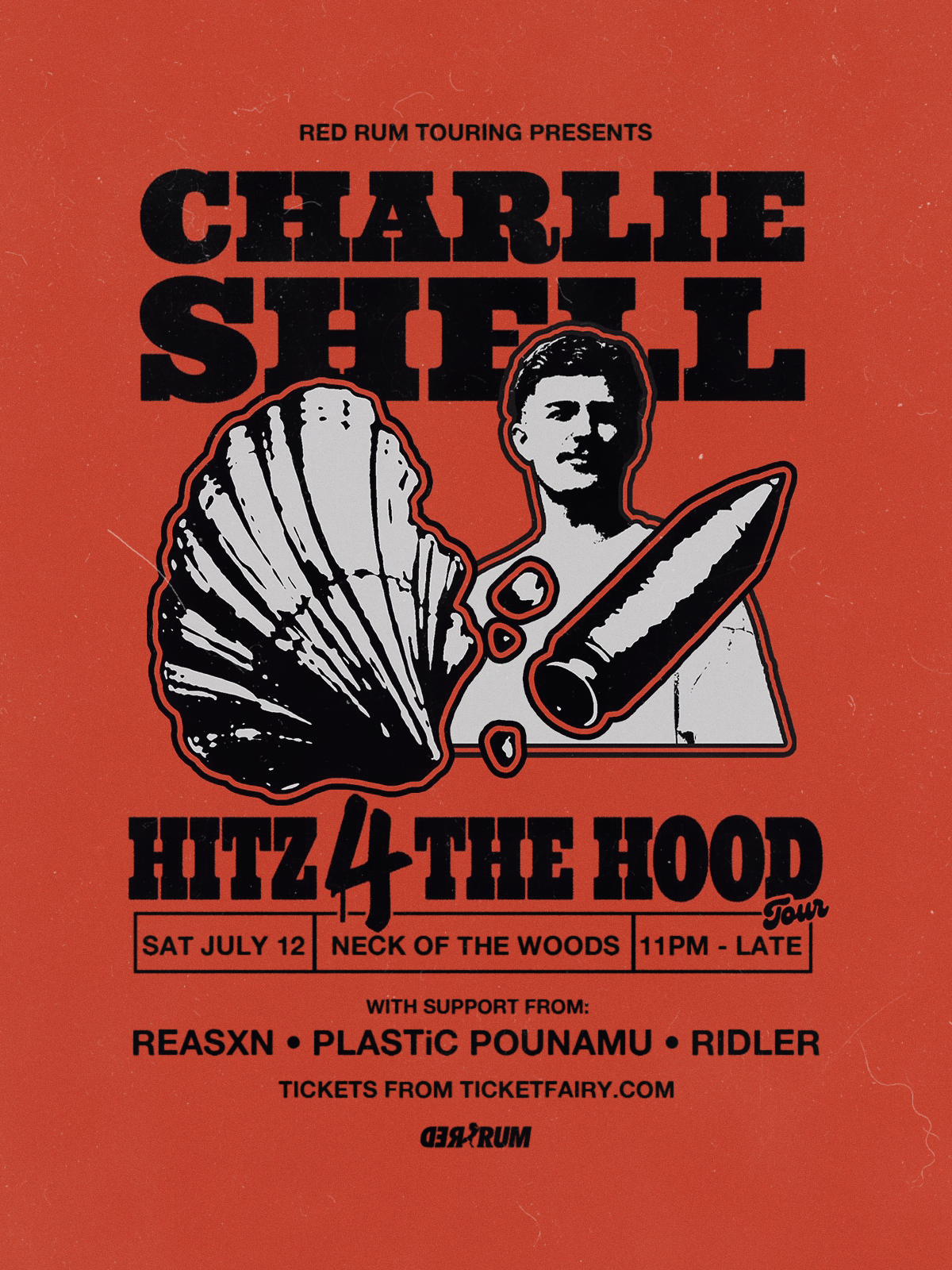 Red Rum presents Charlie Shell — Neck of The Woods