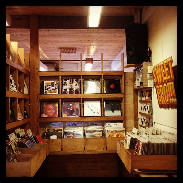 Above: Conch Records, Ponsonby Road