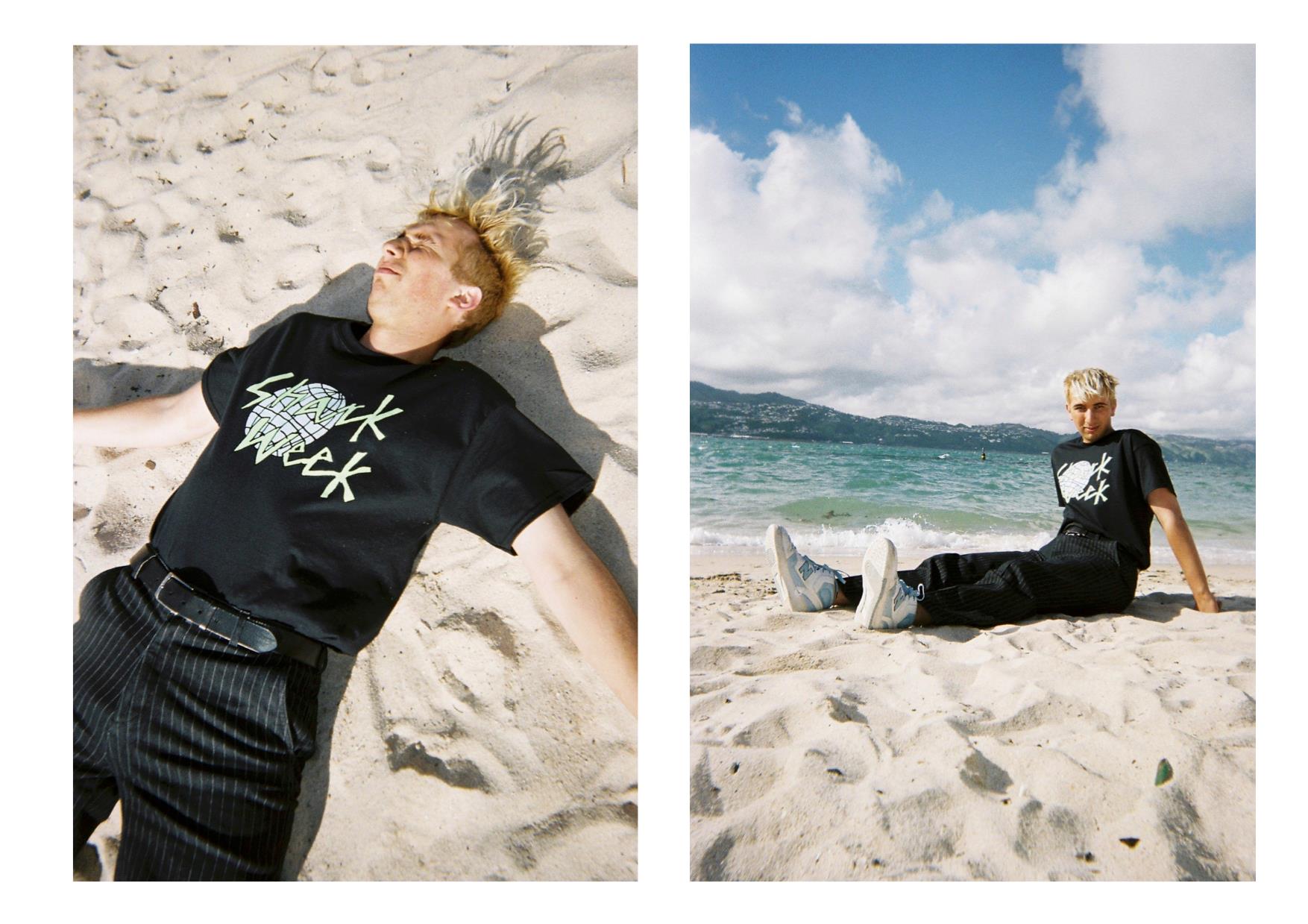 Above: Beach Boy in Shark Week’s summer campaign