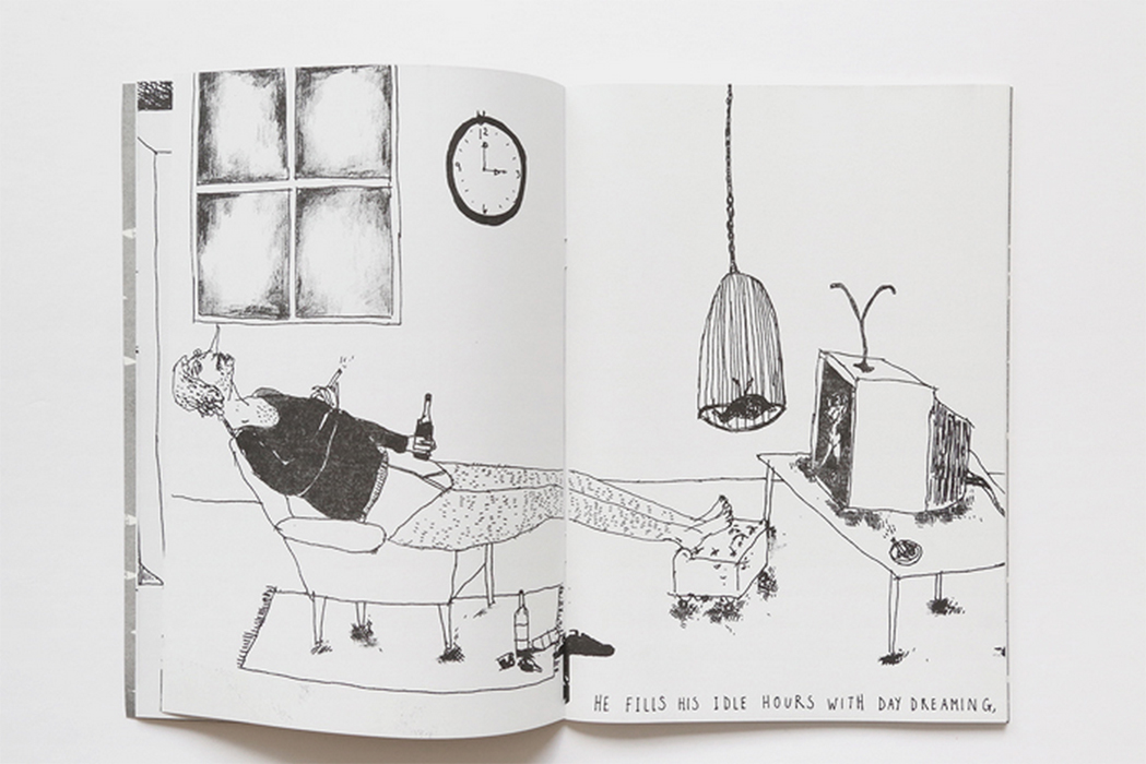 Above: Pages from ‘Agatha’s Men’