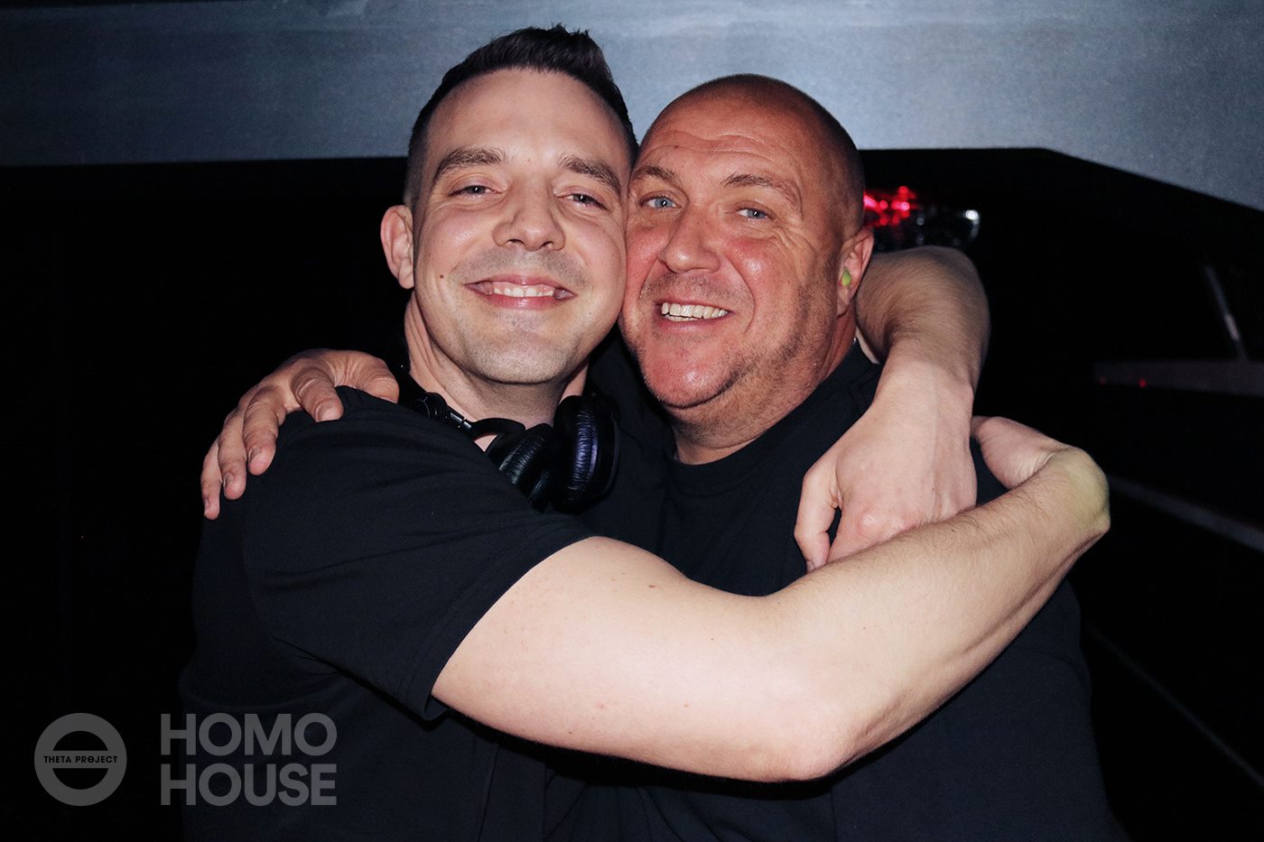 Jordan Eskra with Bobby Blanco