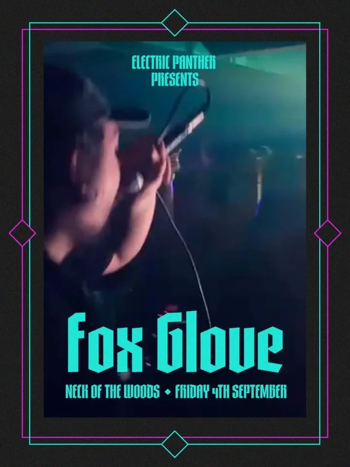 We&rsquo;ve lined up some of our favourite local selectors for the Paige Julia gig, starting off with Fox Glove. 

The Broad Spectrum Music founder, Fox Glove is Neck of the Woods very own Charon, ferrying you across the dancefloor on a base heavy jo