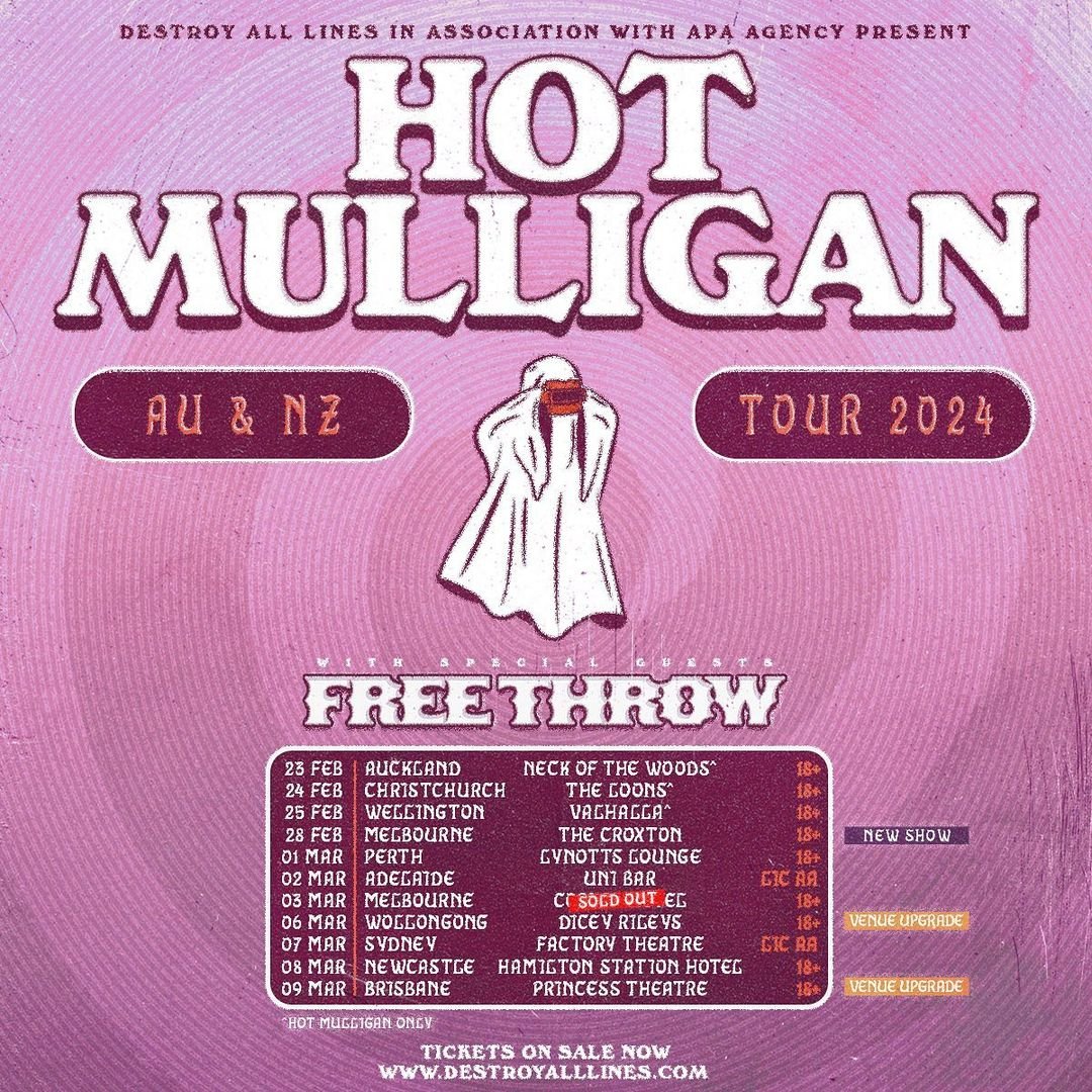 hot mulligan tour europe