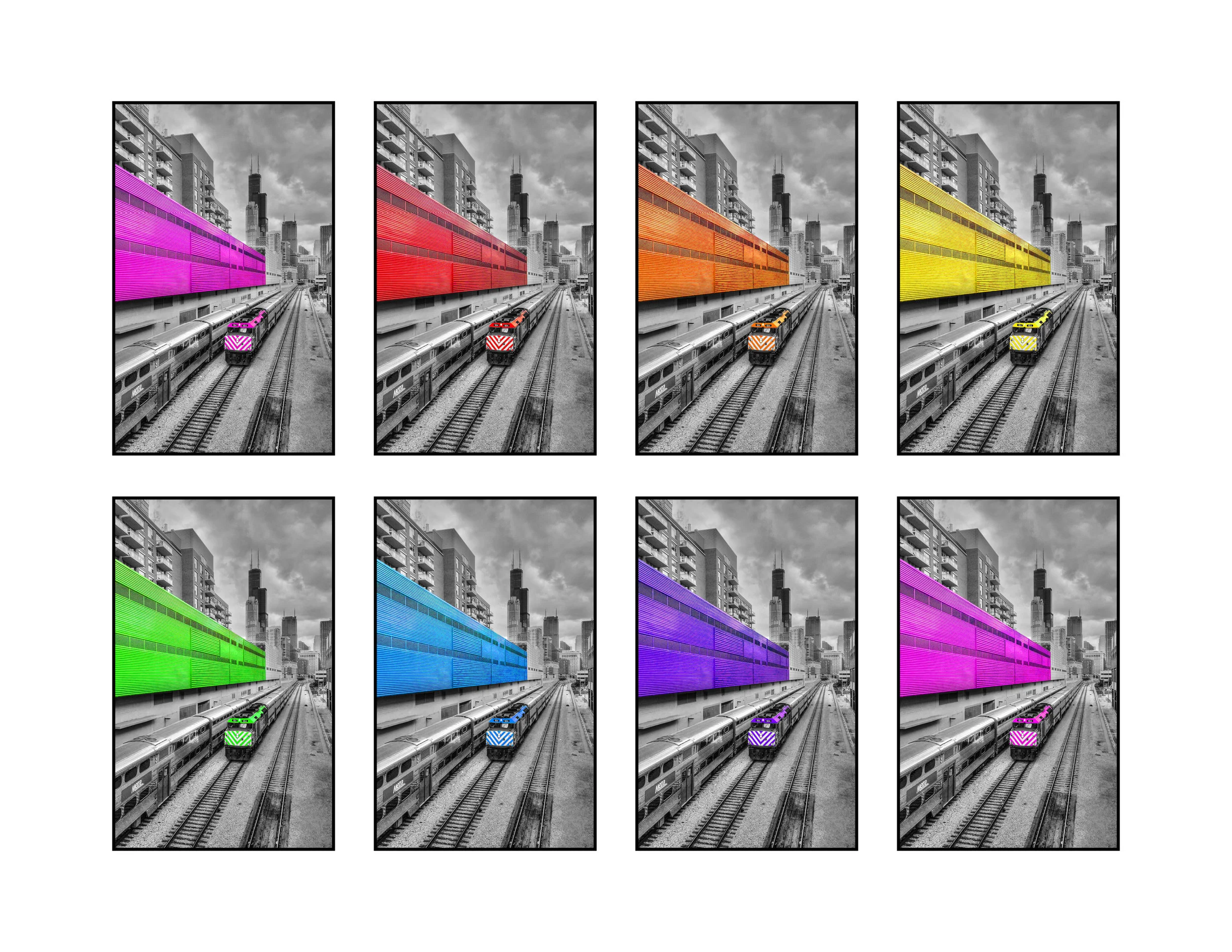 Hue Shifting Pack - Train Time