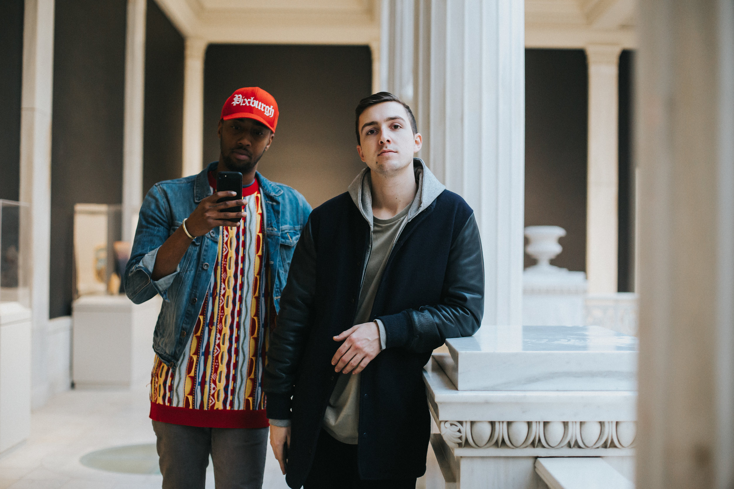 Chancelor Humphrey and Cody Baker photograph by Ben Petchel