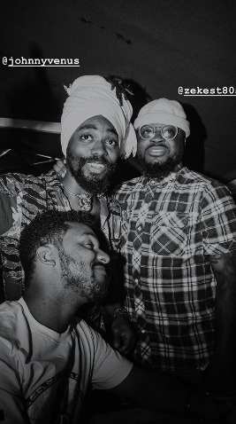 (left to right) Christo, Johnny Venus of Earthgang and Zeke