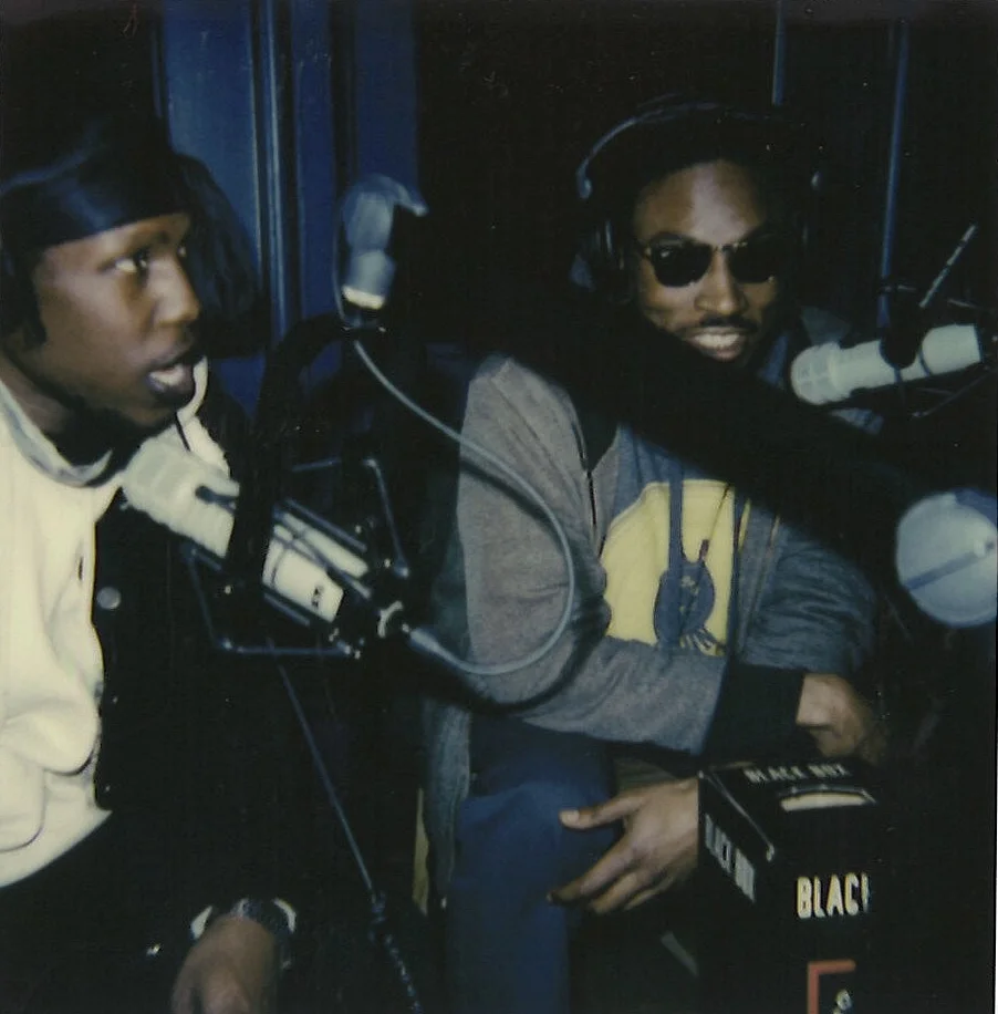 Tune into the Uptown Cypher , the last Wednesday of every month, 7pm via FullServiceRadio.org . Polaroids by Maxwell Young