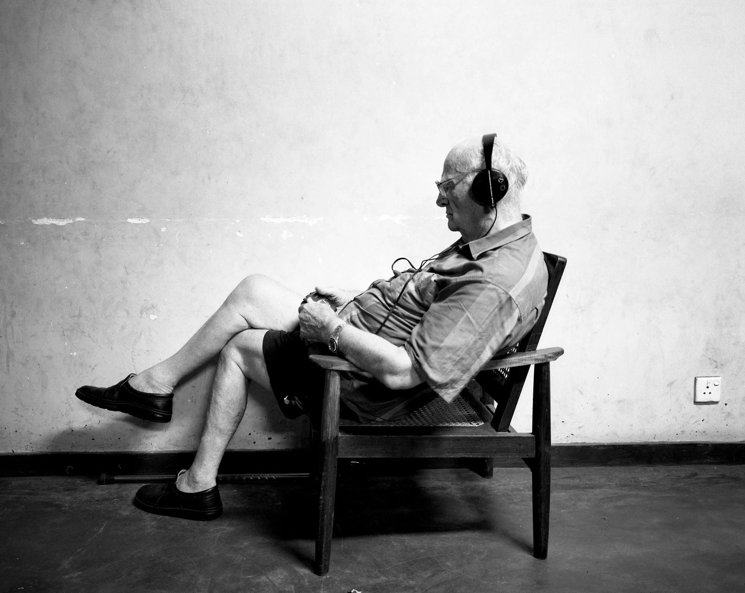 Arthur C Clarke, Author. Colombo 1995